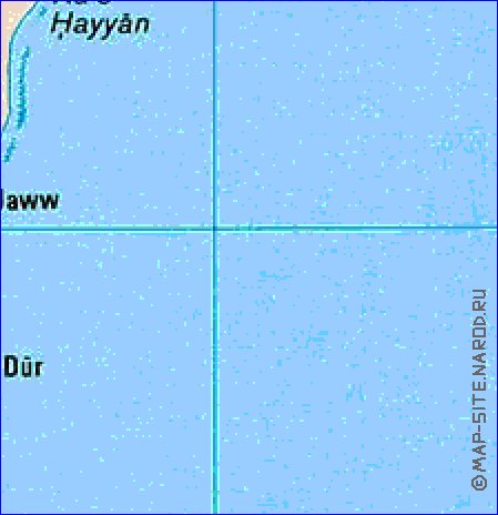 mapa de Bahrein em ingles