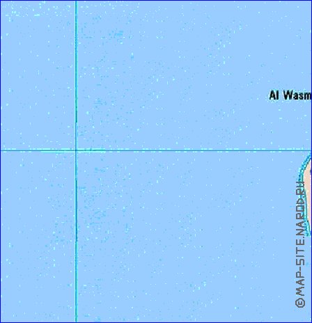 mapa de Bahrein em ingles