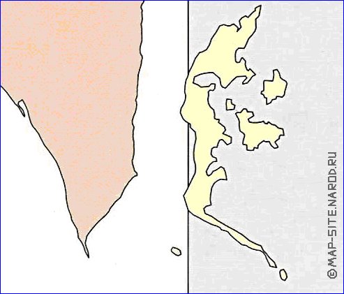 mapa de de densidade populacional Bahrein