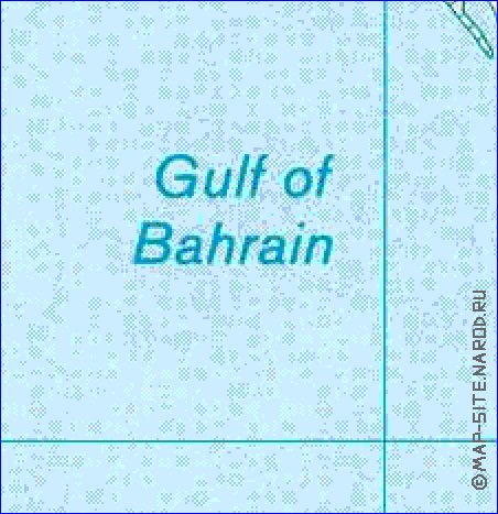 carte de Bahrein