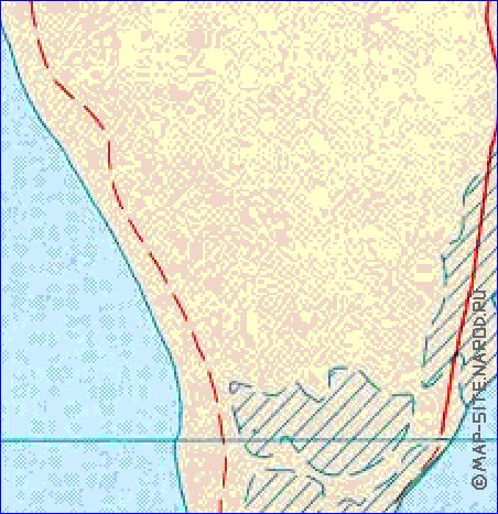 carte de Bahrein