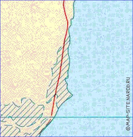 carte de Bahrein