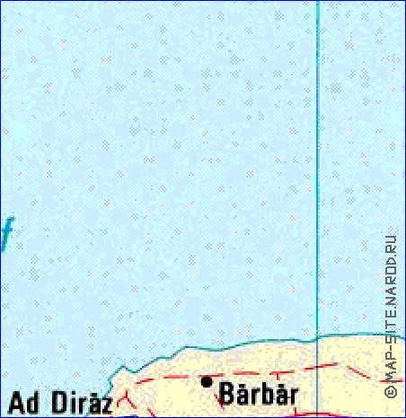 carte de Bahrein