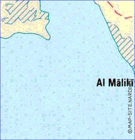 carte de Bahrein