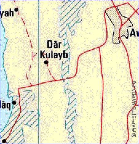 carte de Bahrein