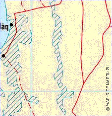 carte de Bahrein