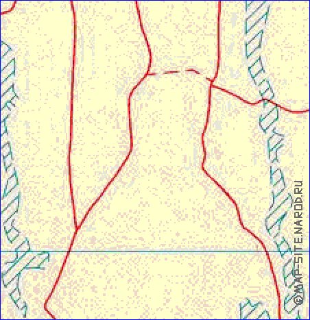 carte de Bahrein