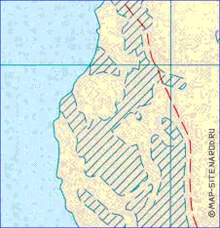 carte de Bahrein