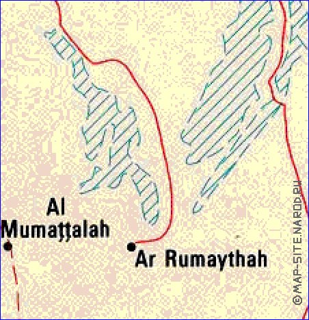 carte de Bahrein