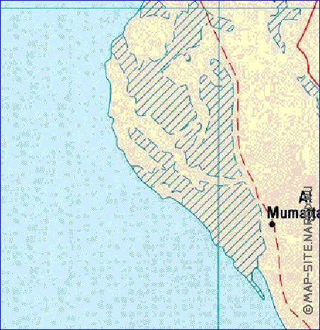 carte de Bahrein