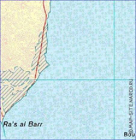 carte de Bahrein