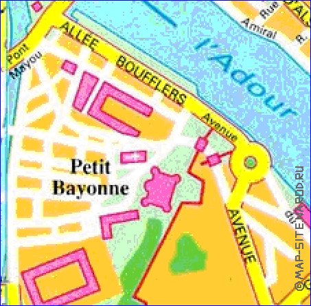 carte de Bayonne