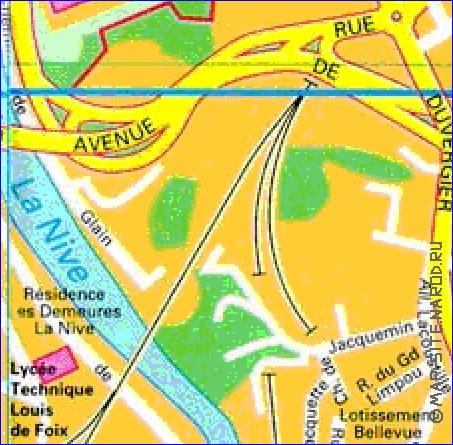 carte de Bayonne