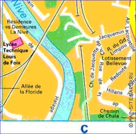 carte de Bayonne