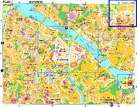 carte de Bayonne