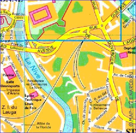 carte de Bayonne