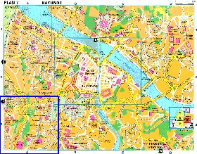 carte de Bayonne