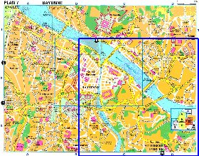 carte de Bayonne