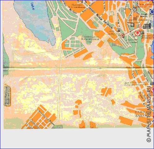 mapa de Bacu