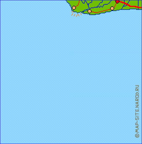 Fisica mapa de Bali