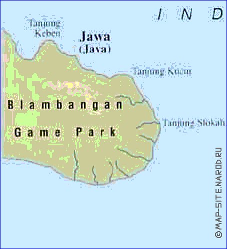 carte de Bali