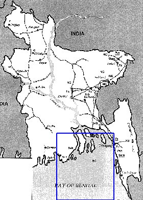 Economique carte de Bangladesh