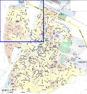 mapa de Bansko em ingles