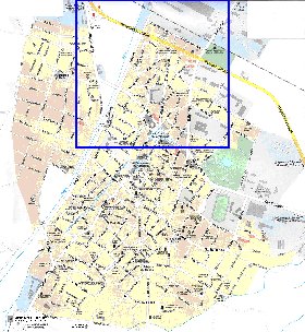 mapa de Bansko em ingles