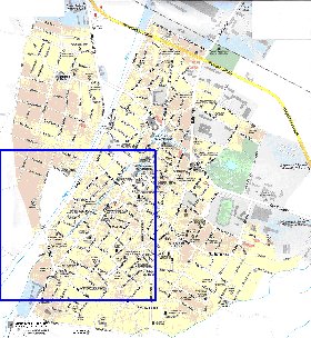 mapa de Bansko em ingles