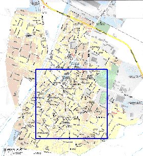 mapa de Bansko em ingles