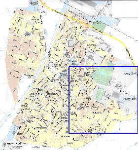 mapa de Bansko em ingles