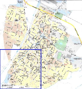 mapa de Bansko em ingles