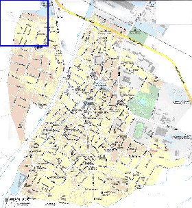 mapa de Bansko em ingles