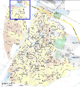 mapa de Bansko em ingles