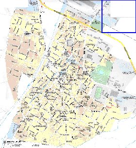 mapa de Bansko em ingles