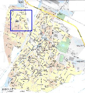 mapa de Bansko em ingles