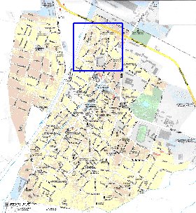 mapa de Bansko em ingles