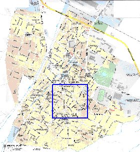 mapa de Bansko em ingles