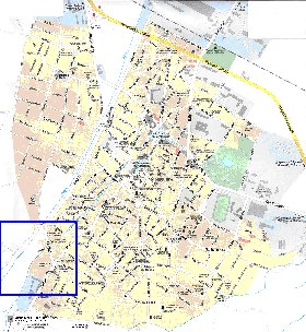 mapa de Bansko em ingles