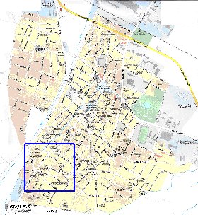 mapa de Bansko em ingles