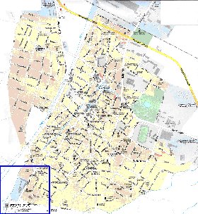 mapa de Bansko em ingles