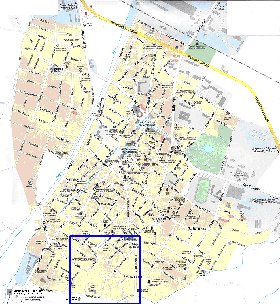 mapa de Bansko em ingles