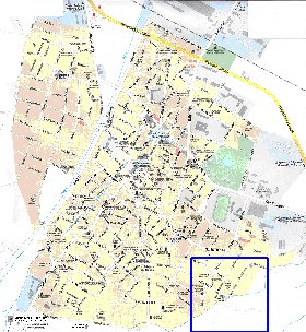 mapa de Bansko em ingles