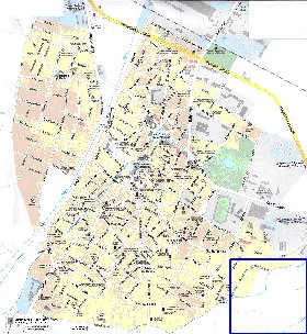 mapa de Bansko em ingles