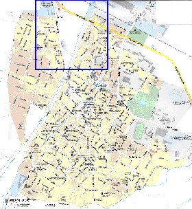 mapa de Bansko em ingles