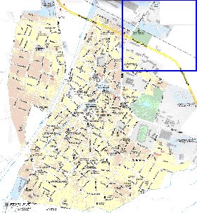 mapa de Bansko em ingles