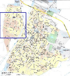 mapa de Bansko em ingles