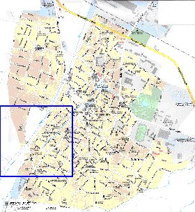 mapa de Bansko em ingles