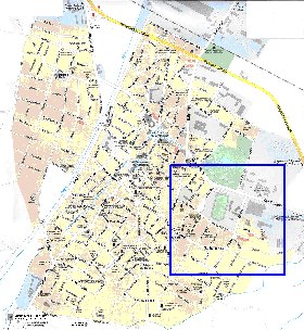 mapa de Bansko em ingles