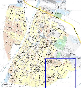 mapa de Bansko em ingles